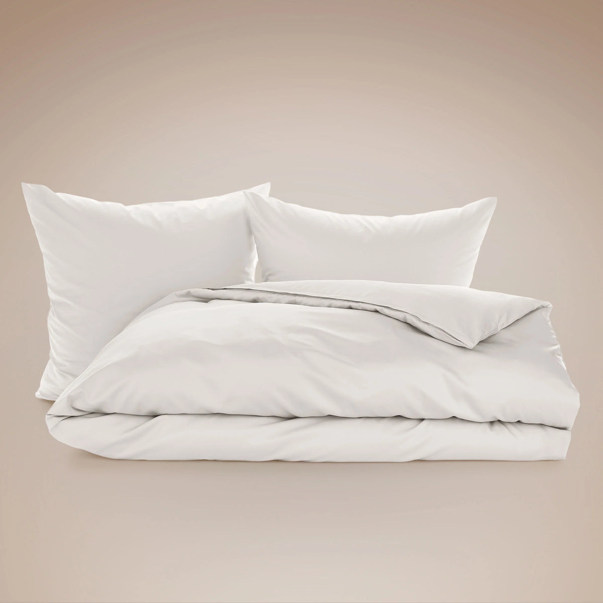 Satin-Bettwäsche Dessin 42 – Off-White