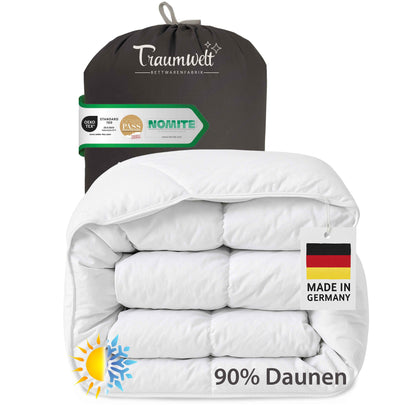 Ganzjahres Daunendecke 90% Daunen