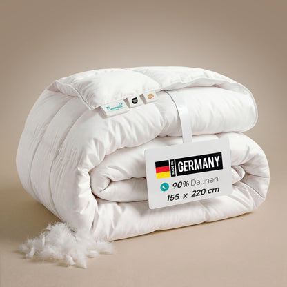 ☀️❄️ Ganzjahres Daunendecke 90% Daunen