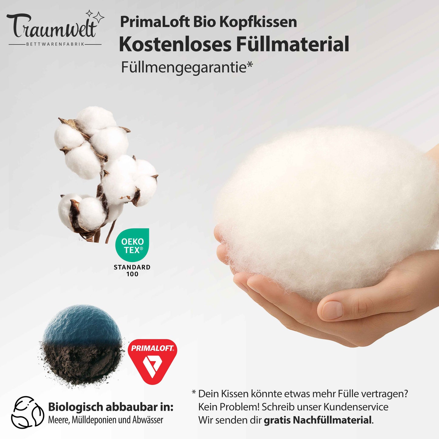 PrimaLoft Kopfkissen