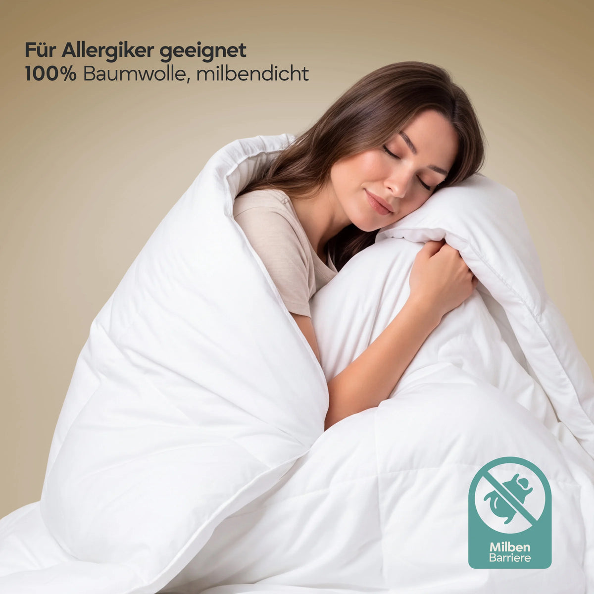 Ganzjahres Gänsedaunendecke 90% Gänsedaunen